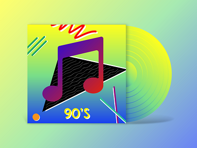 90's Playlist || Cover Art