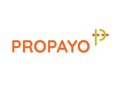 Propayo Logo branding bright code data design fruit icon logo mark p pay summer travel tyse