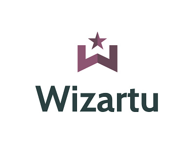 Wizartu design enchanted icon logo magic mark star tyse w wizard wizardry wizartu wonder