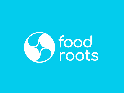FoodRoots Logo boogaert brand branding climate change design earth enviroment food globalwarming green icon logo mark mathijs mathijs boogaert root vector ying yang yingyang