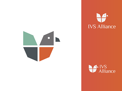 IVS Allience re-branding alliance bird boogaert branding design illustration logo mathijs re branding rebranding red robin redesign robin school together