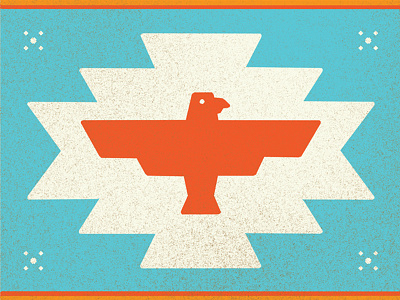 Firebird illustration southwest