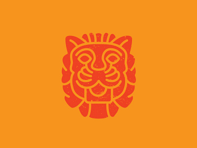 Indian Tiger icon illustration india texture tiger