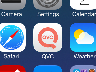 QVC Icon for iOS 7