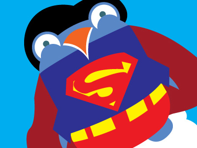 Superpengwin illustration penguin pengwin superman