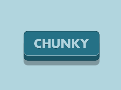 Chunky Button button chunky drop shadow