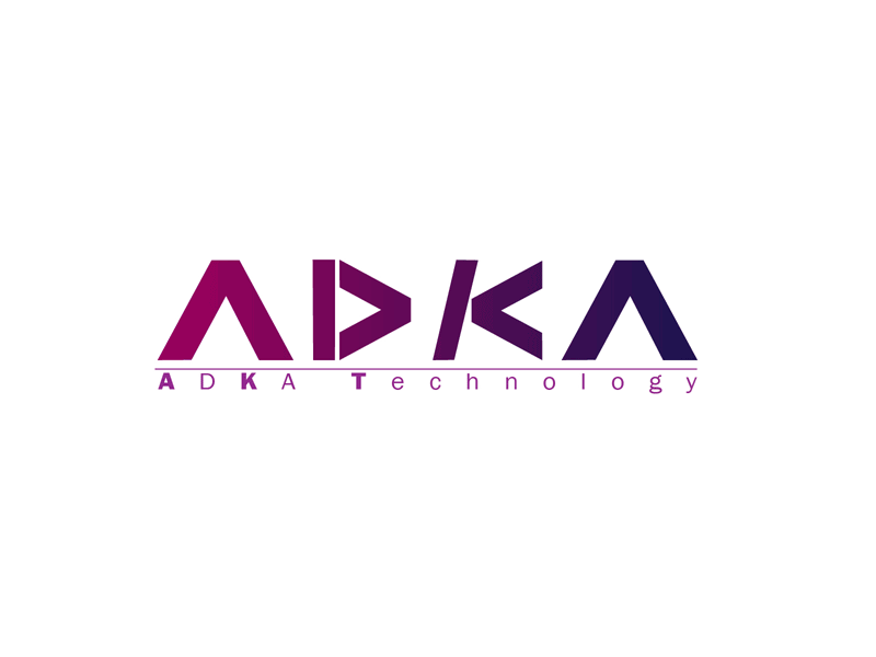 Logo for a software developer agency calling ADKA