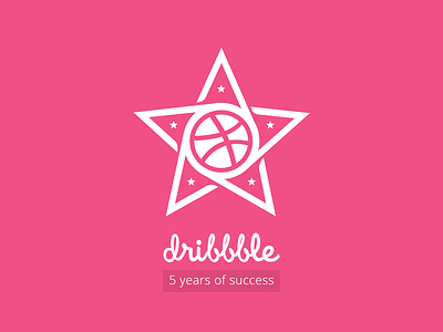 Dribbble - 5 years of SUCCESS