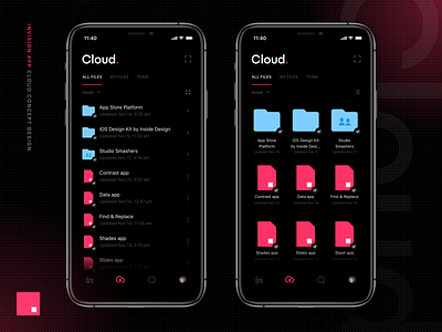 InVision App - Cloud Concept | Part 2