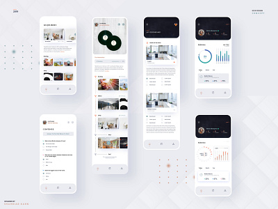 Event Management App Screen Design app app design app designer apple design dribbble home screen innovative my profile my visionboard question statistics trendy ui uidesign uiux user interface design ux web