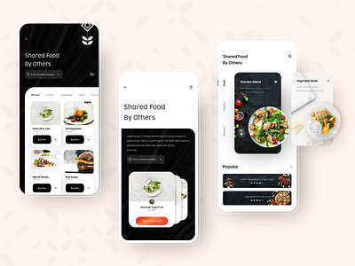 Share Food | Food Sharing Community App UI/UX