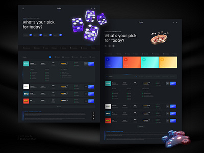 Cribs | Online Casino Landing Page | Web Design