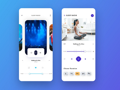 Sahas | App UI design app app design app designer design meditation meditation app music music player ui uidesign uiux user interface design ux web