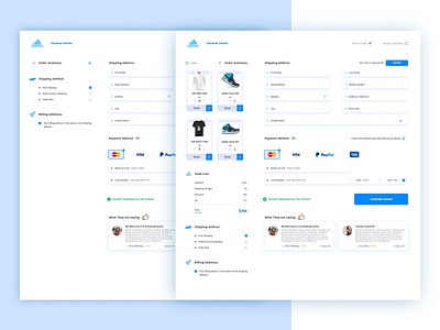 Checkout Web UI design app app design app designer cart checkout details design dribbble ecommerce ecommerce design online store payment payment method purchases shopping ui uidesign uiux user interface design ux web