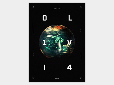 Olivia Poster 01 3d baby poster sci fi sci fi typographic