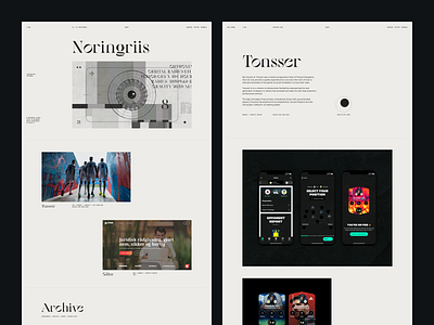 Portfolio Design 2020 case study grid layout portfolio typography ui design web design website