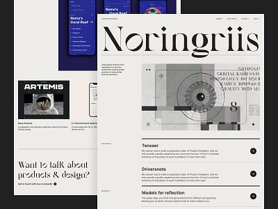 Portfolio 21 grid grid layout portfolio typography ui ui design web design website
