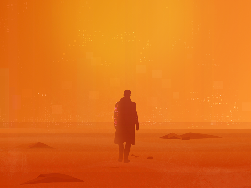 Blade Runner 2049 Teaser Illustration by Chris Noringriis on Dribbble