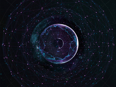 Orb Film FUI 3d cinema 4d film fui sci fi scifi ui