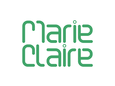 Logo claire green iconic logo marie wired