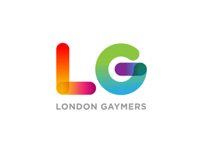 London Gaymers standard logo animation gay gaymers lgbt logo london rainbow
