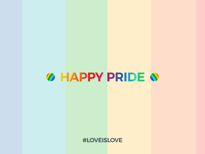 Happy Pride! after effects cinema 4d gay lgbt london gaymers loveislove pride in london rainbow