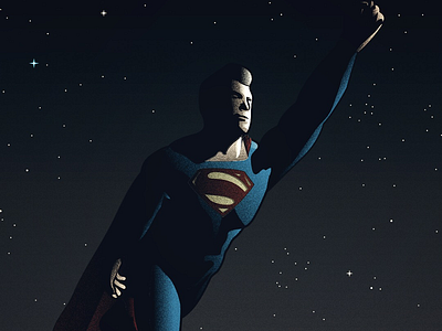 Superman illustration superman vector vectorart