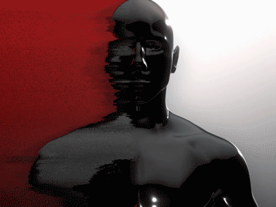 duality 3d dark glitch pixel sorting element 3d motion graphics after affects