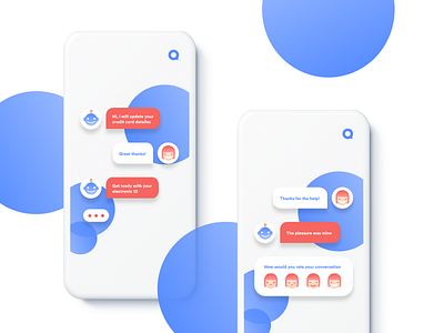 Friendly chatbot chat chatbot conversation feedback mobile