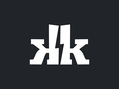 KK Logo branding logo visual design