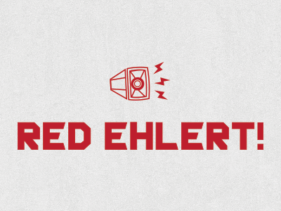 Red Ehlert beer brew homebrew lightning bolt logo soviet speaker