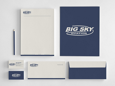 Big Sky Aviation stationery