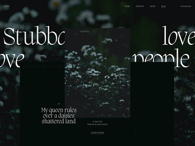 Layout blog exploration article blog green grid layout migra minimal typography ui ux web design wicca witchy