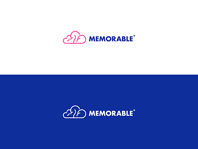 Memorable Logo bran branding cloud design logo