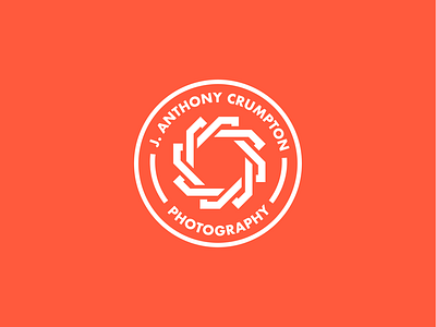 J + shutter photography logo black orange photo photographer shutter symbol