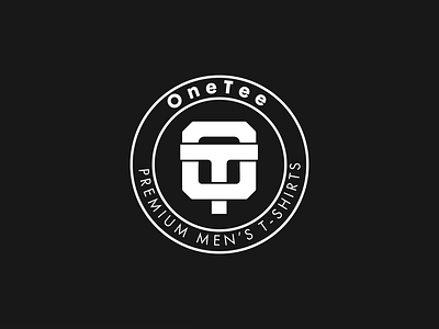 OneTee -PREMIUM MEN’S T-SHIRTS branding logo logodesign logomark logomarks monogram logo t shirt