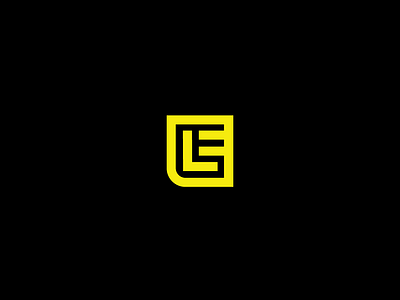 LE Monogram branding logo minimalist monogram music