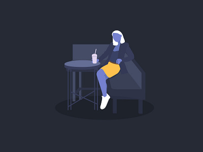 Female Character illustration IX adobe banner character characterdesign characterillustration dude flatdesign girl illustrator photoshop webapp