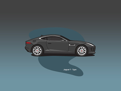 Jaguar illustration adobe car carillustration illustration illustrationoftheday illustrator jaguar supercar vector