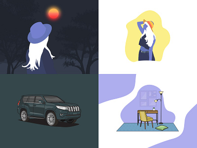 Check out my #Top4Shots on @Dribbble from 2018