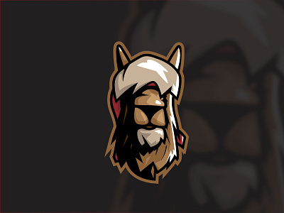 Lama blind design gaming lama logo mascot