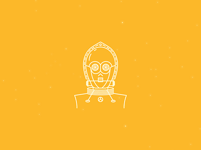 C-3PO c 3po c3po character characters icon icondesign starwars