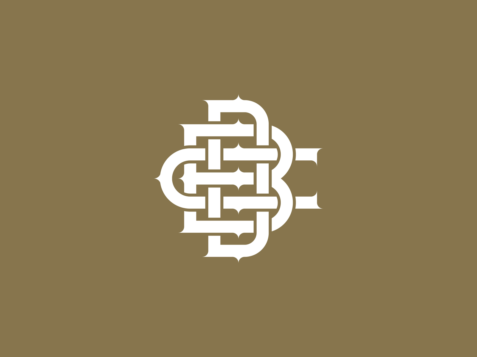 CBD Monogram Logo by Tuyệt Duyệt on Dribbble