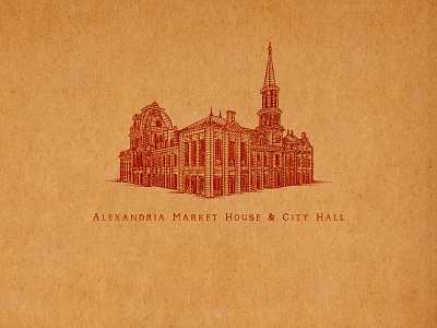 Alexandria Market House & City Hall decorations elements flourishes hand lettering handcrafted illustration map of old town alexandria old town alexandria ornaments sporthealth old town traditional traditional illustration tuyetduyet tuyetduyetstudio typography unique unique handcrafted illustration vintage virginia