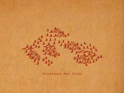 Mountains And Trees