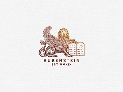 Rubenstein Lion Logo