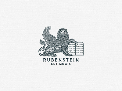 Rubenstein Lion Logo
