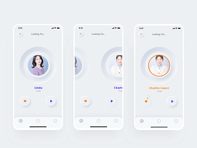 Social App Design Exercise ui app design