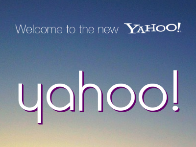 The new "Yahoo!" branding logo new yahoo rebranding yahoo