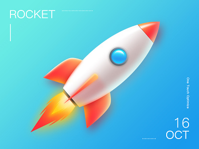 Rocket blue fire gift one optimizer outer red rocket space touch universe